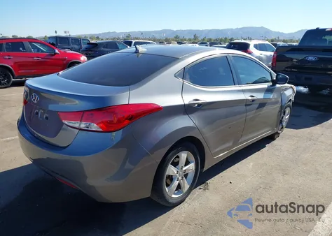2012 Hyundai Elantra Gls из США, поврежденный, VIN 5NPDH4AE2CH086883